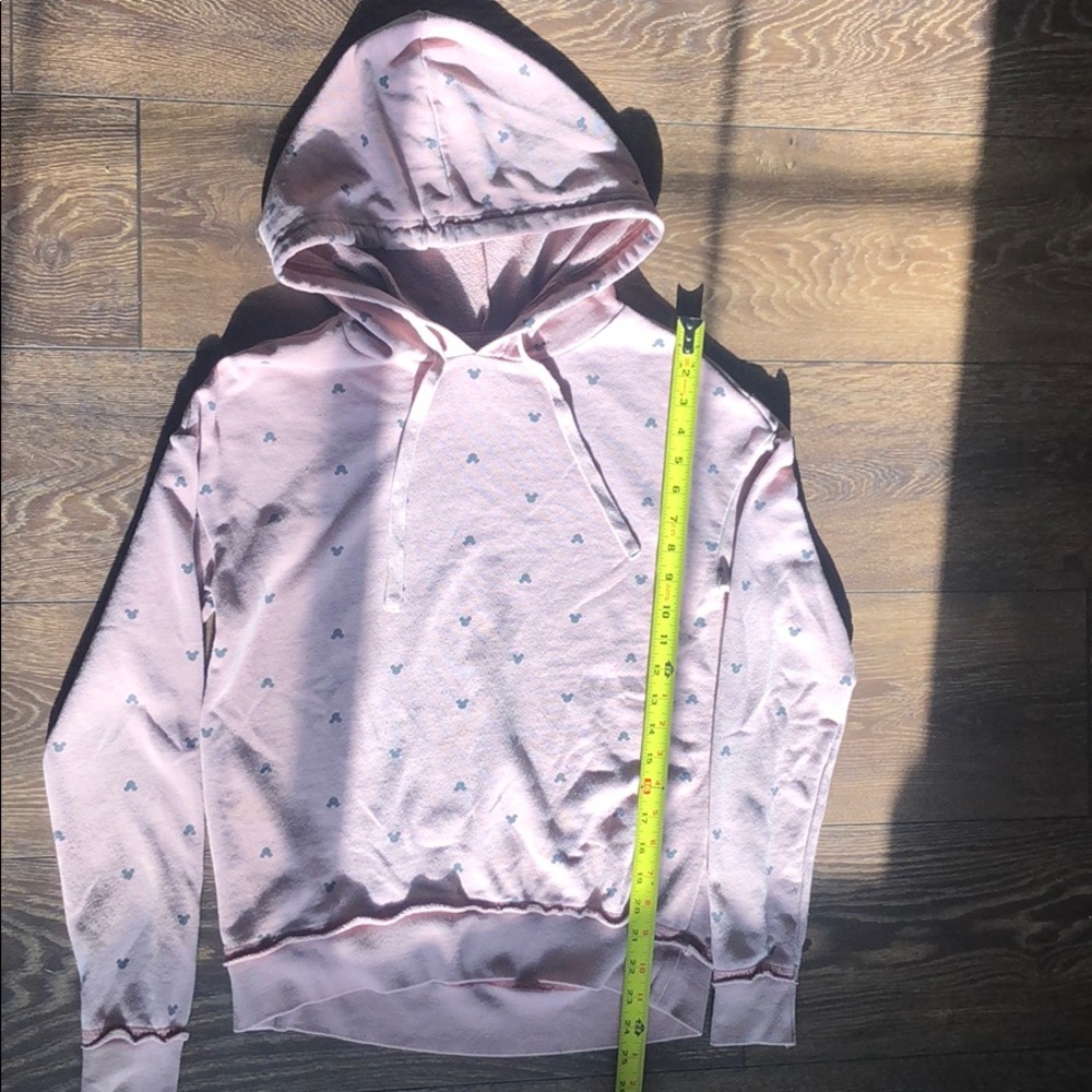 Authentic Disney Mauve pink Mickey mouse hoodie